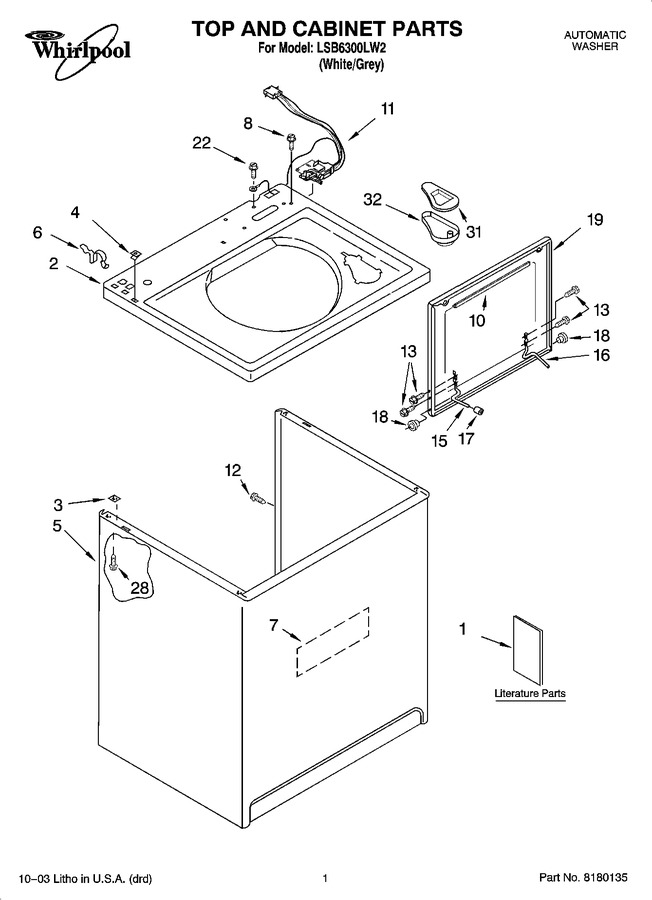 Diagram for LSB6300LW2