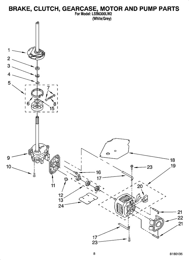 Diagram for LSB6300LW2
