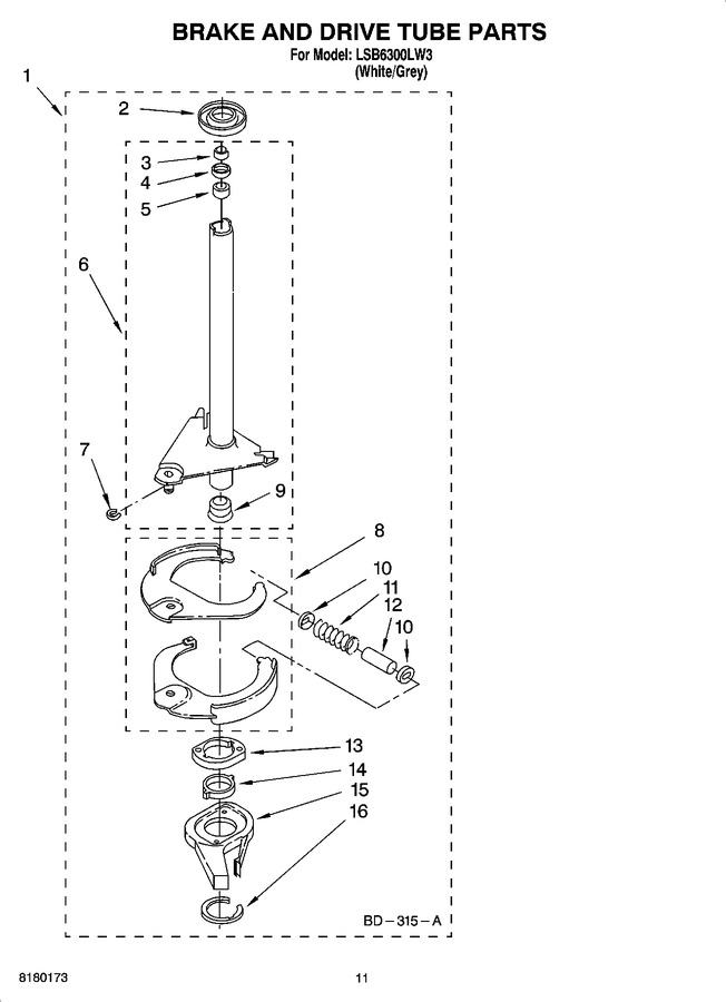 Diagram for LSB6300LW3