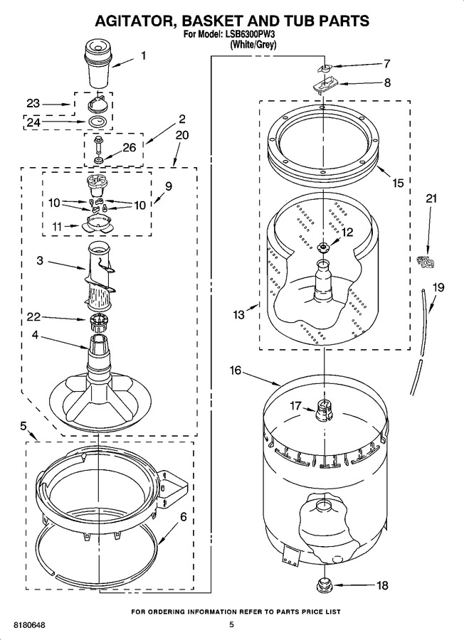 Diagram for LSB6300PW3