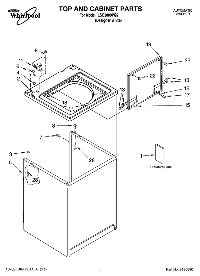 Diagram for LSC5000PQ2