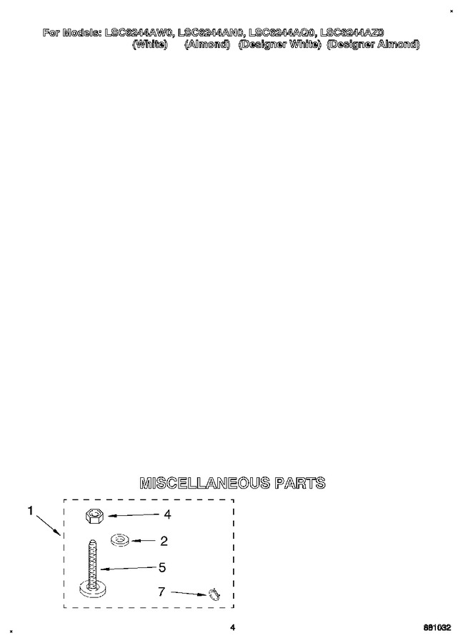 Diagram for LSC6244AW0