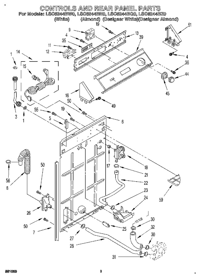 Diagram for LSC6244BW0