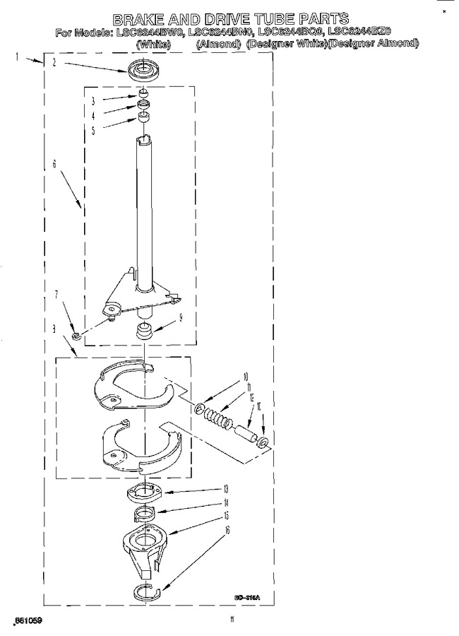 Diagram for LSC6244BZ0