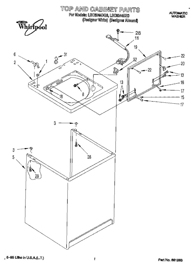 Diagram for LSC8244DQ0
