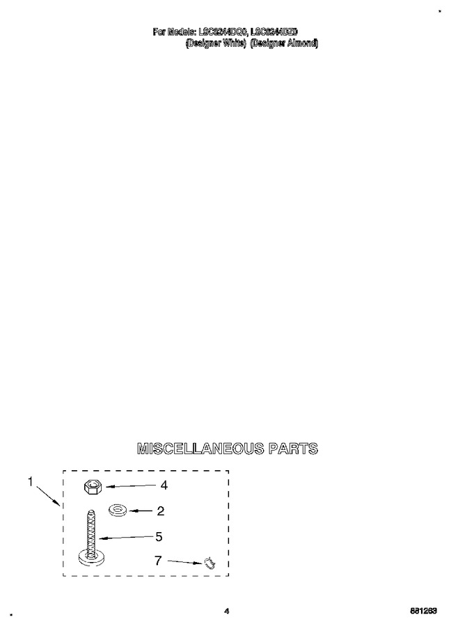 Diagram for LSC8244DQ0