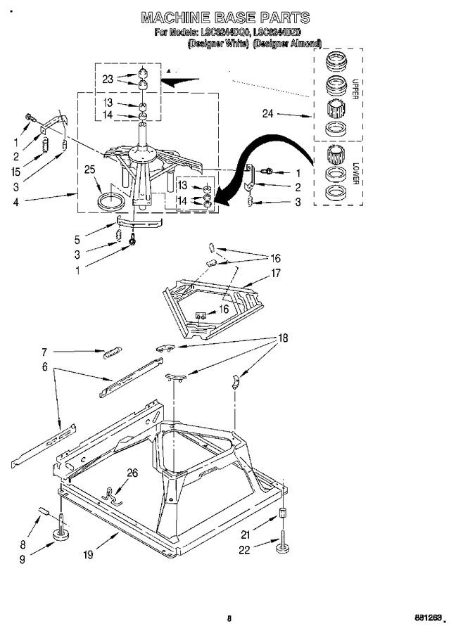 Diagram for LSC8244DQ0
