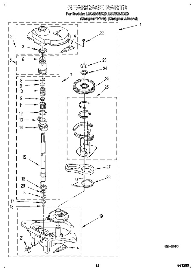 Diagram for LSC8244DQ0