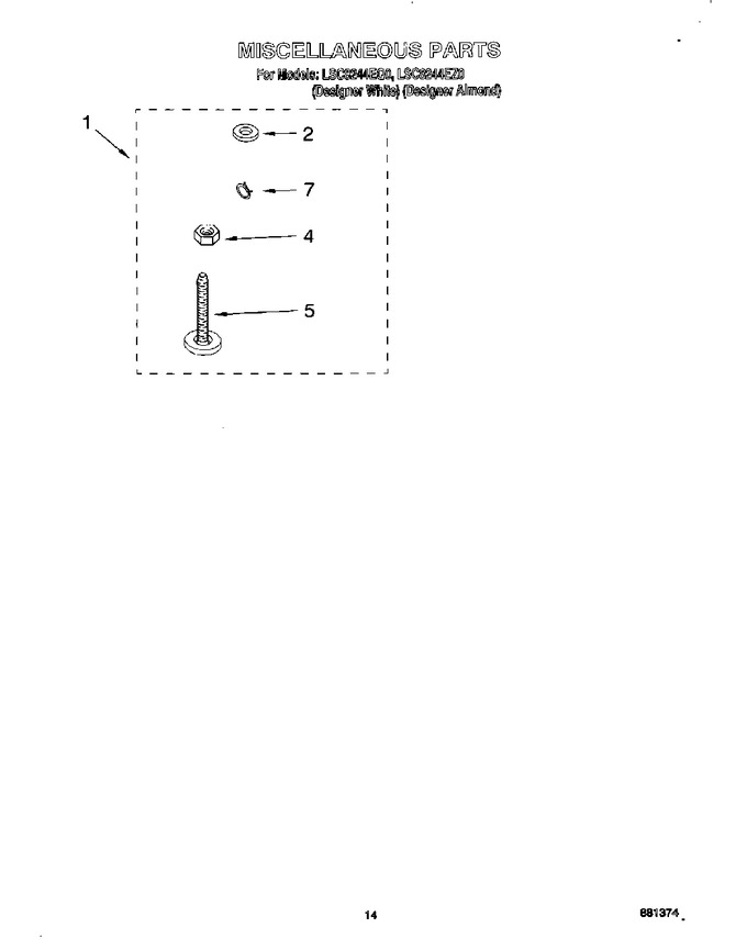 Diagram for LSC8244EQ0