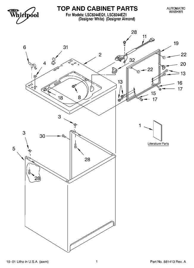 Diagram for LSC8244EZ1