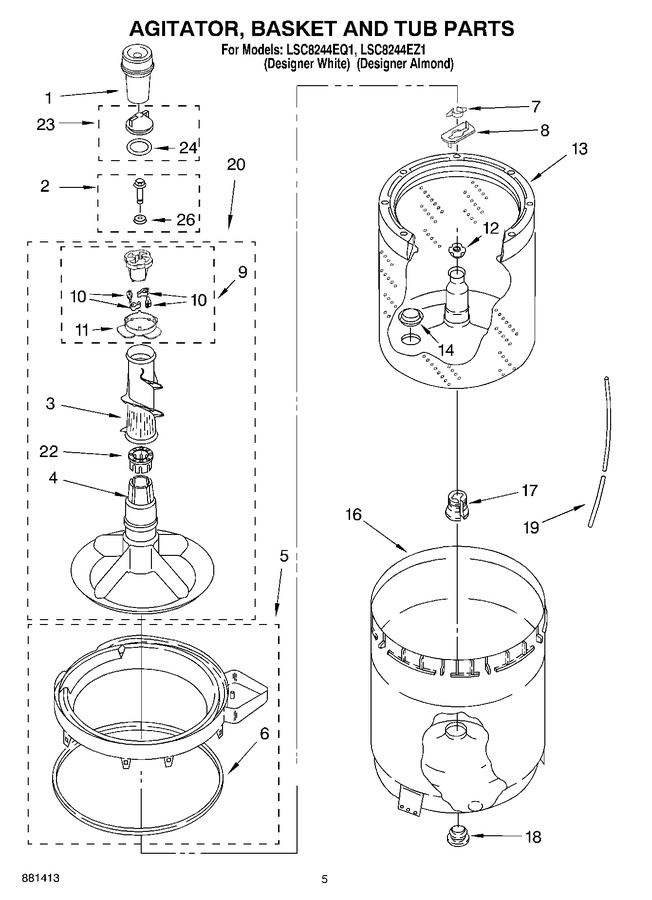 Diagram for LSC8244EZ1
