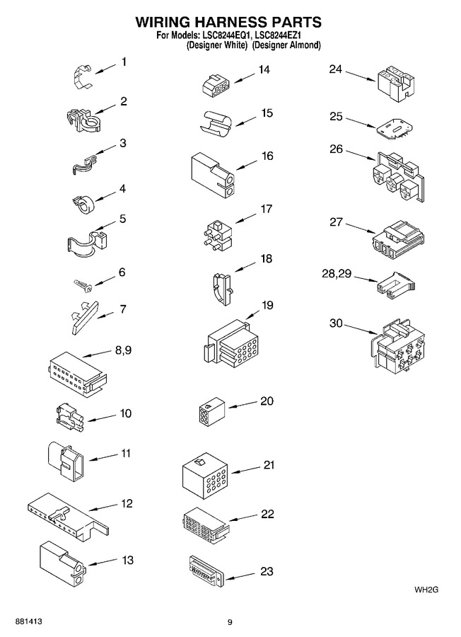 Diagram for LSC8244EZ1