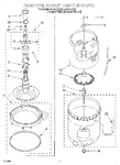 Diagram for 04 - Agitator, Basket And Tub