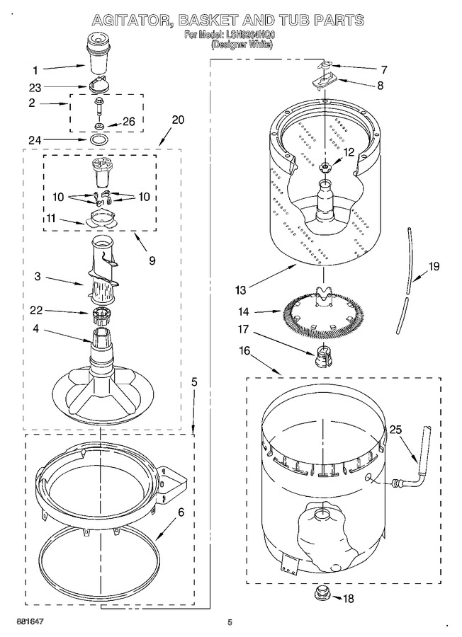 Diagram for LSH9264HQ0