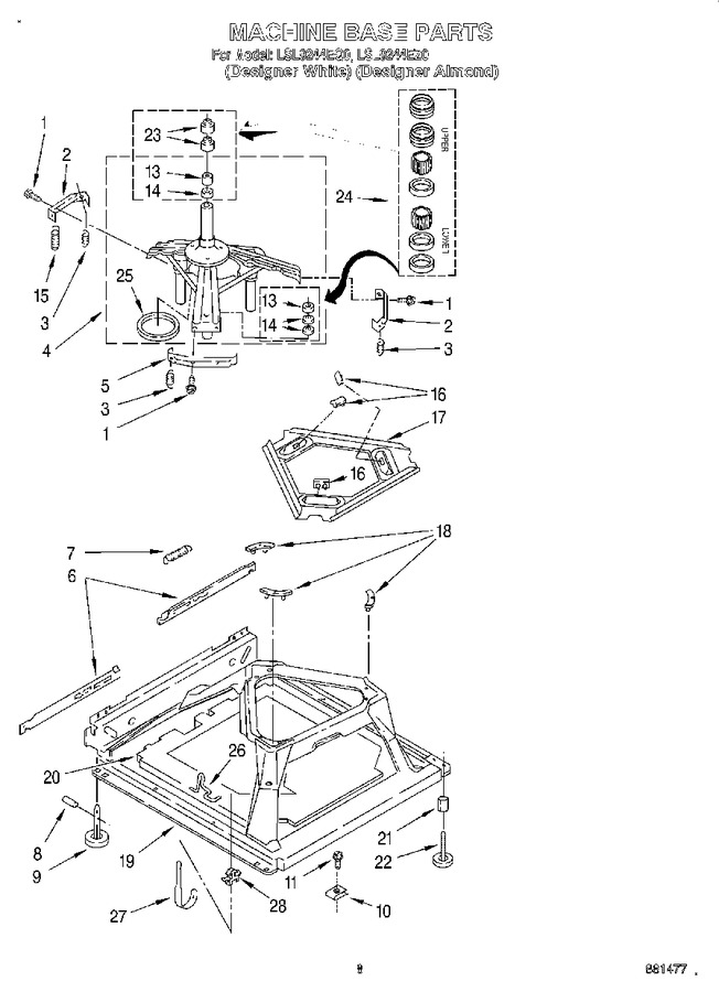 Diagram for LSL9244EZ0