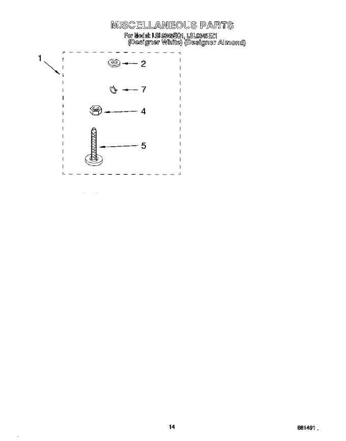 Diagram for LSL9345EQ1