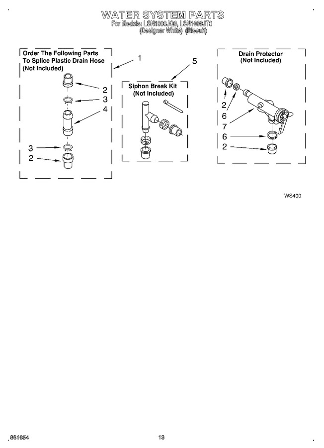 Diagram for LSN1000JT0