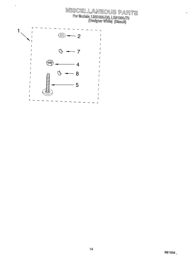 Diagram for LSN1000JT0