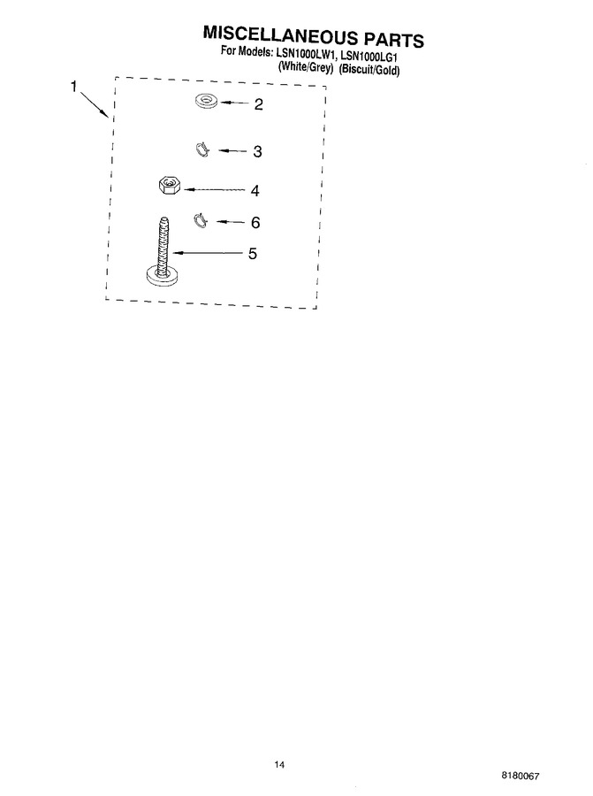 Diagram for LSN1000LG1