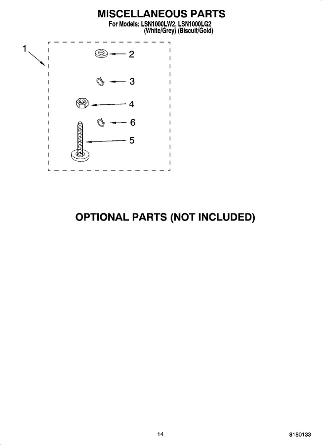 Diagram for LSN1000LW2
