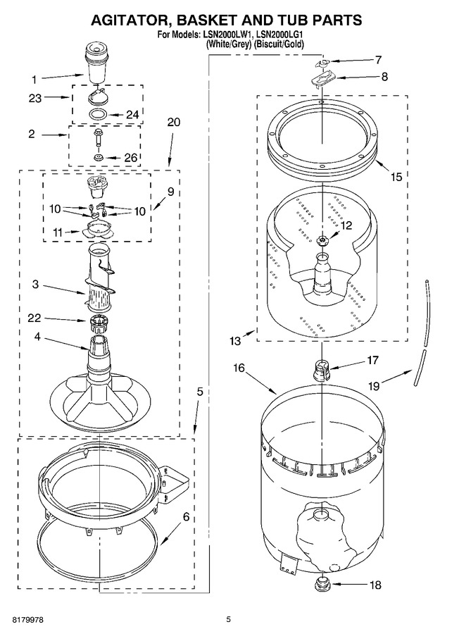Diagram for LSN2000LG1