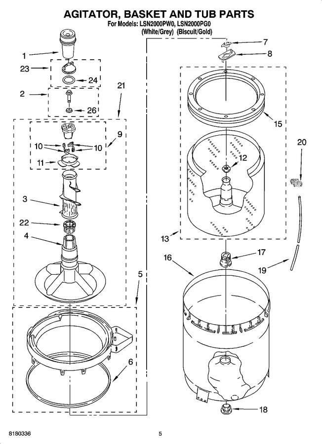 Diagram for LSN2000PG0