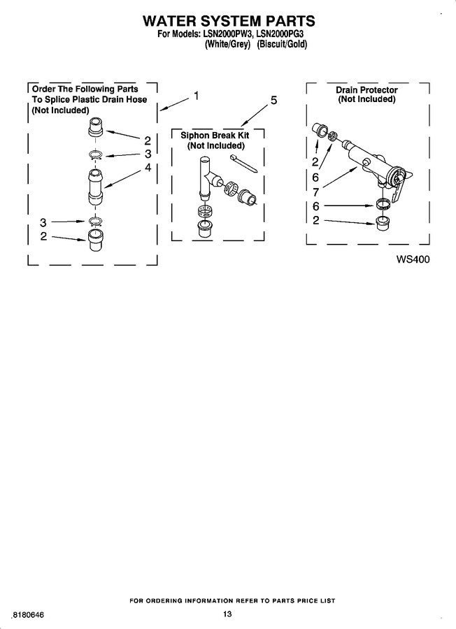 Diagram for LSN2000PG3