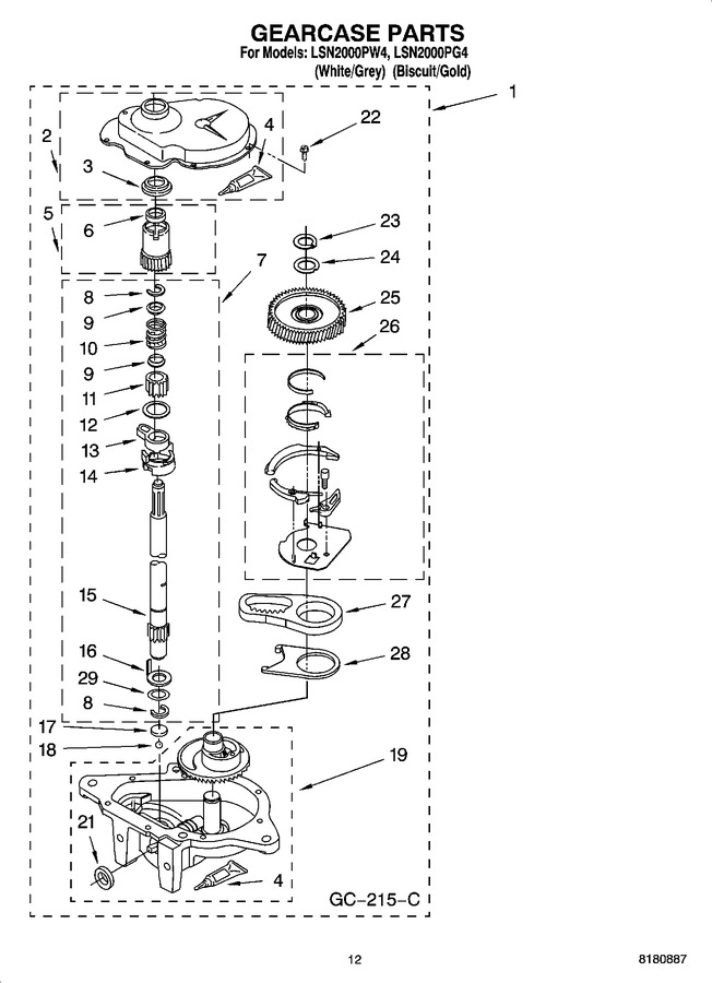 Diagram for LSN2000PW4
