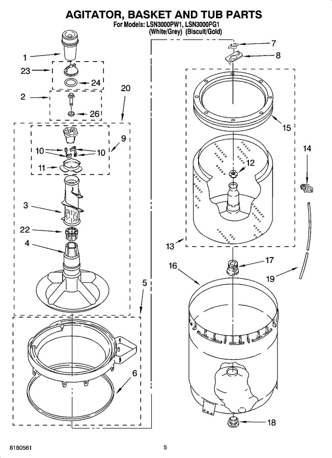 Diagram for LSN3000PG1