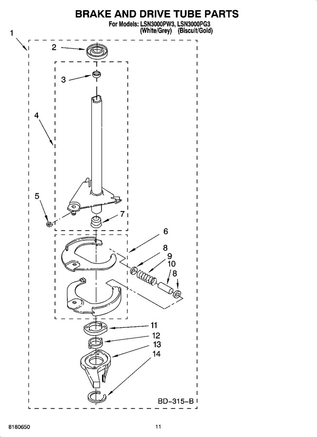 Diagram for LSN3000PW3
