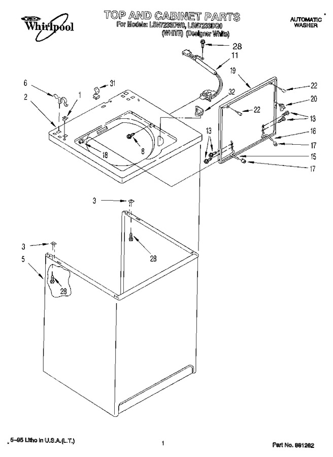 Diagram for LSN7233DW0