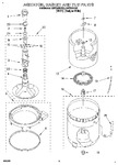 Diagram for 04 - Agitator, Basket And Tub