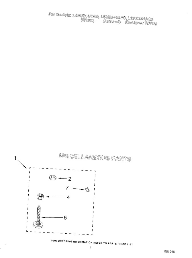 Diagram for LSN8244AN0