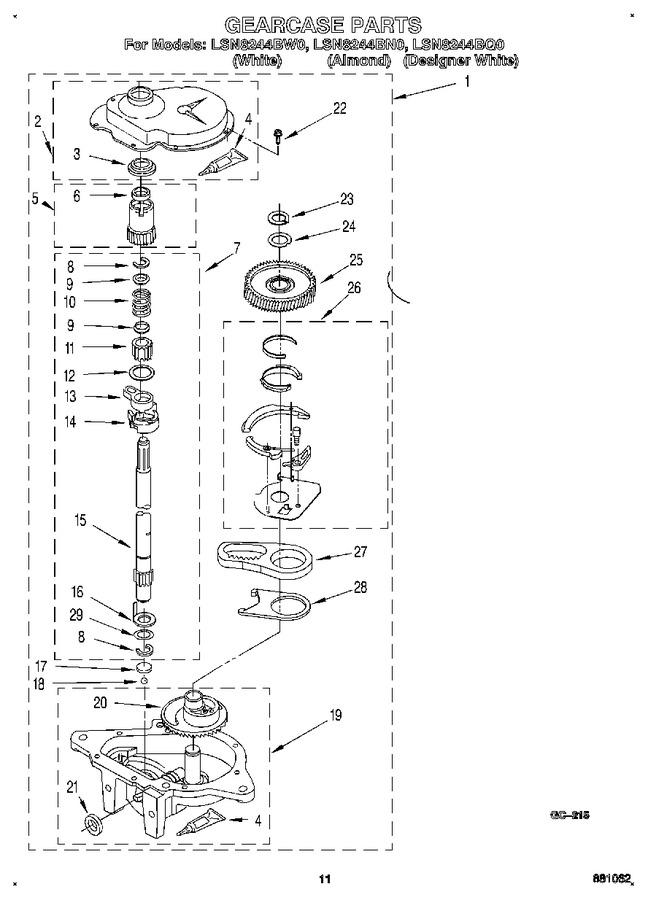 Diagram for LSN8244BQ0