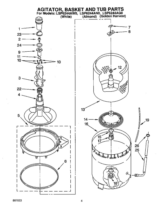 Diagram for LSP6244AG0
