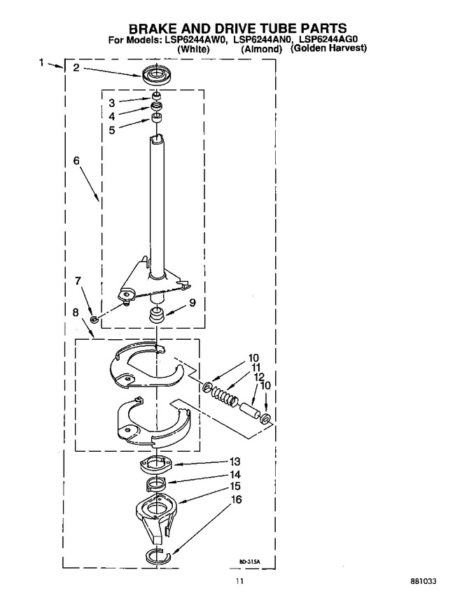 Diagram for LSP6244AW0