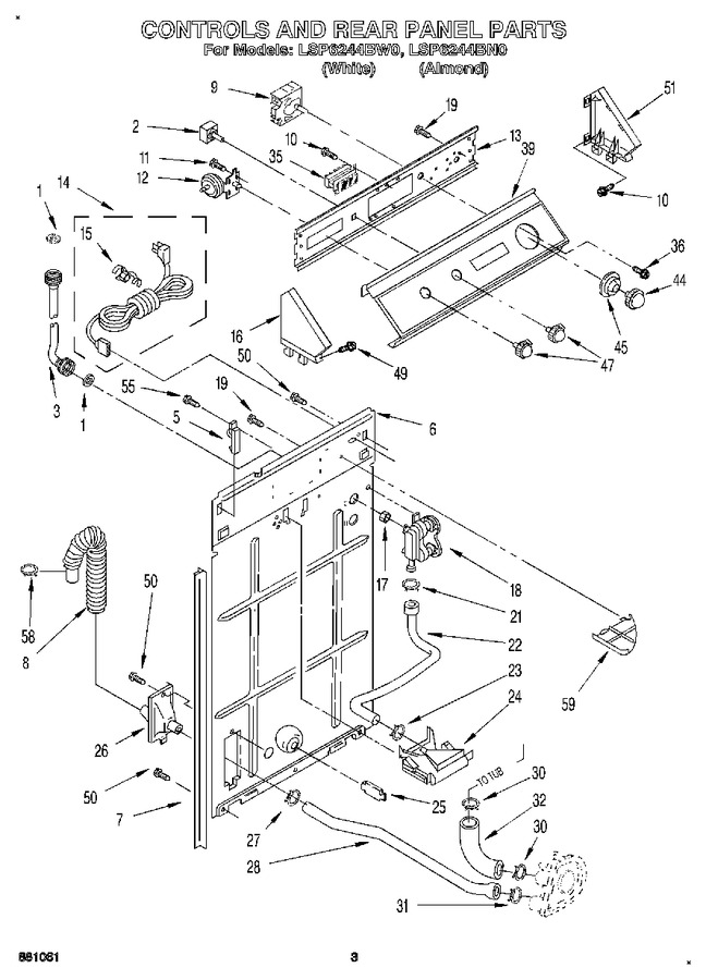 Diagram for LSP6244BW0