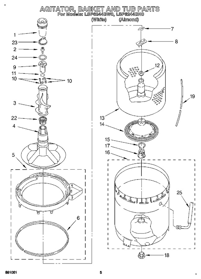 Diagram for LSP6244BW0