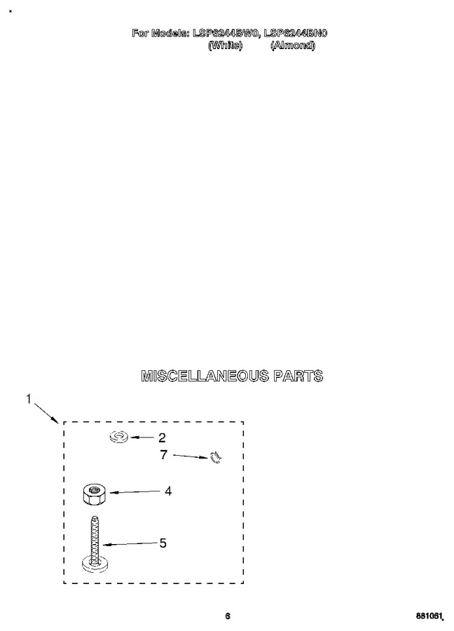 Diagram for LSP6244BW0
