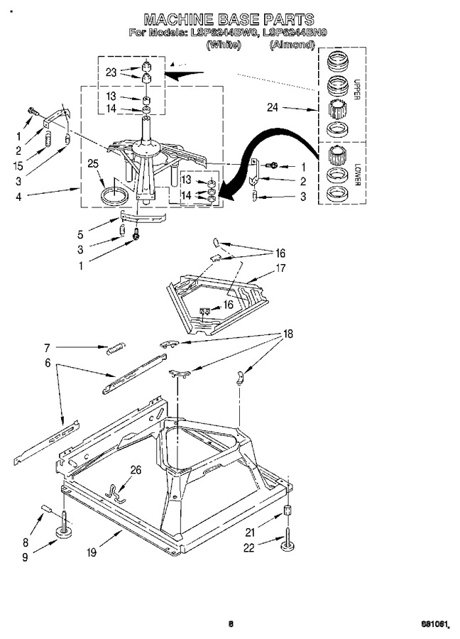 Diagram for LSP6244BW0