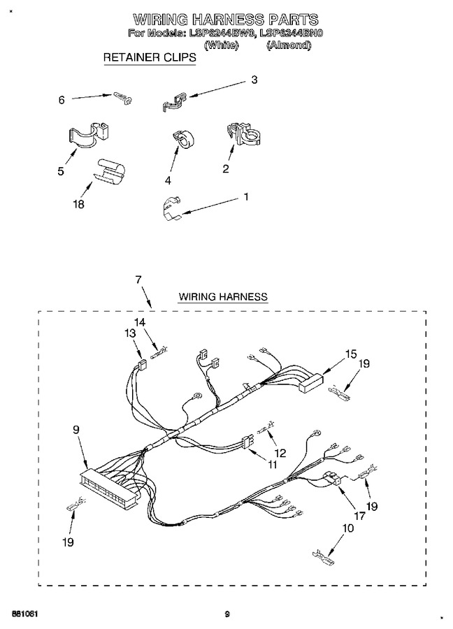Diagram for LSP6244BW0