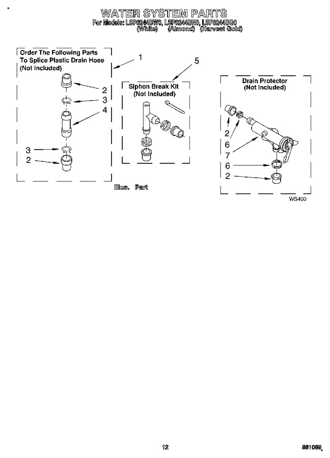 Diagram for LSP8244BG0