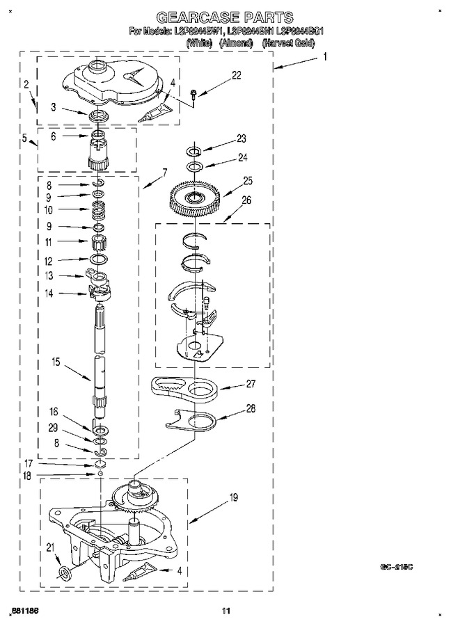 Diagram for LSP8244BW1