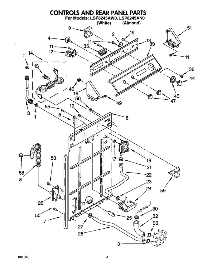 Diagram for LSP8245AW0