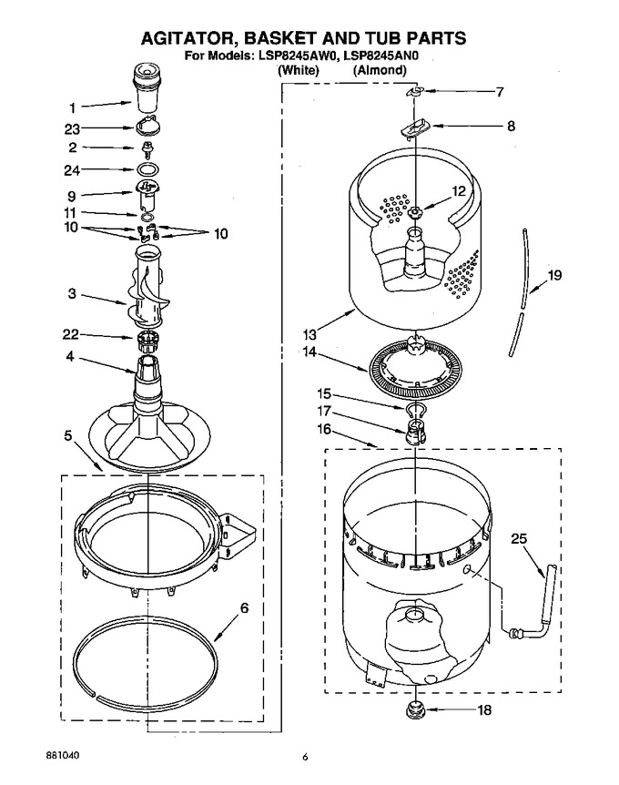 Diagram for LSP8245AN0