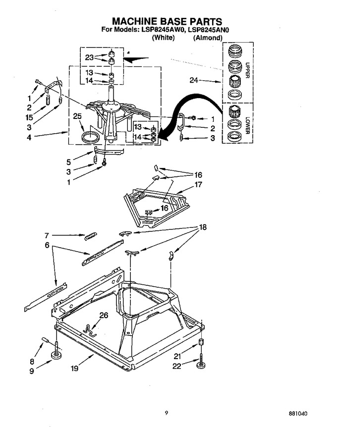 Diagram for LSP8245AN0