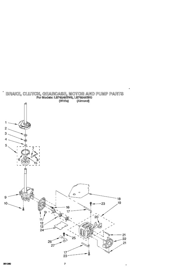 Diagram for LSP8245BW0