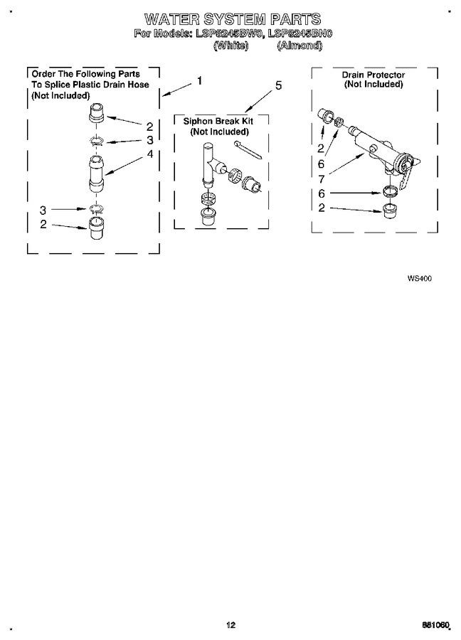 Diagram for LSP8245BW0