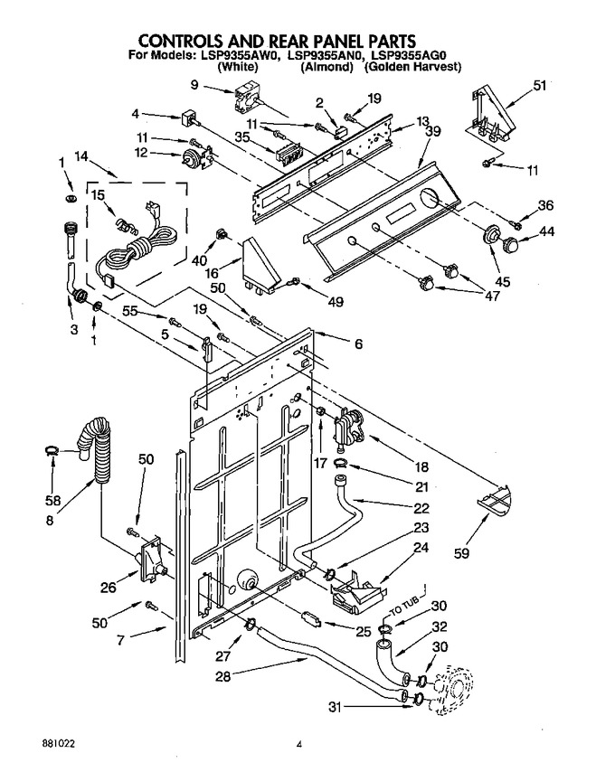 Diagram for LSP9355AW0