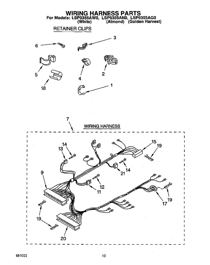 Diagram for LSP9355AW0